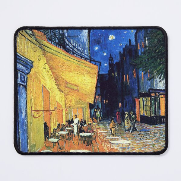 Item preview, Vincent van Gogh - The Cafe Terrace on the Place de Forum in Arles at Nigh designed and sold by irinatsy.