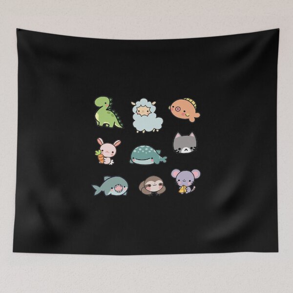 Item preview, Animal Collection Funny Cartoon manga anime Gift designed and sold by rokimonina.