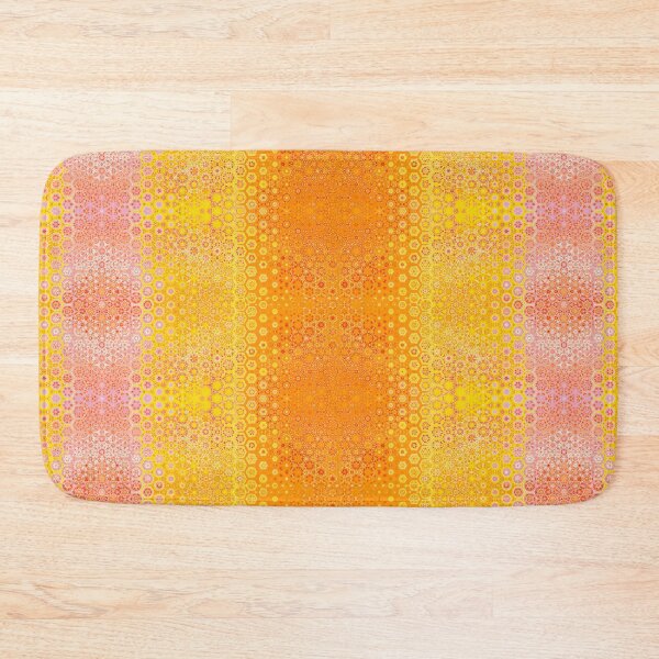 Item preview, Morphing Tropical Orange, Pink and Yellow Trippy Abstract Stripe designed and sold by Zab Butler Design.