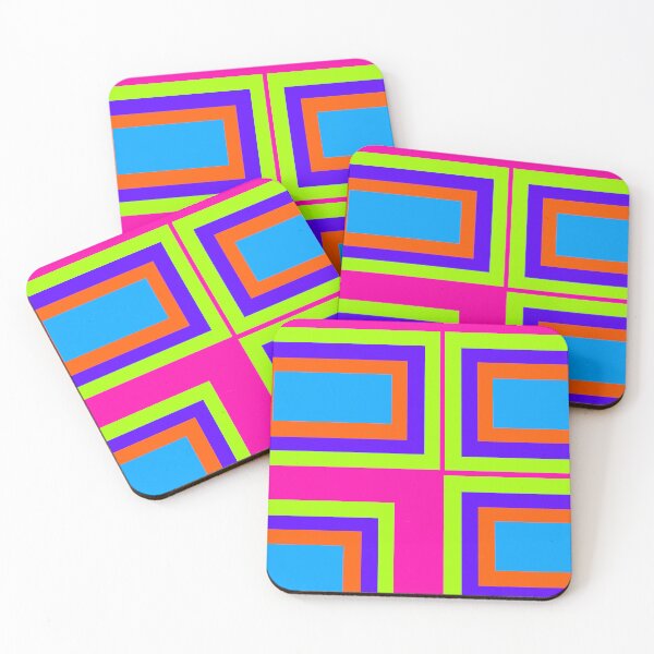 Artikelvorschau, Four Rectangles on Pink entworfen und verkauft von GEOMETRIC ART .