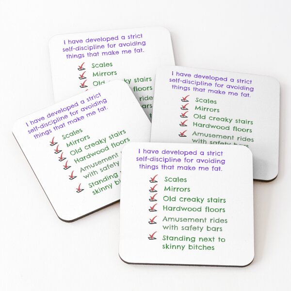 Item preview, Funny Sayings Self Disciplined to Avoiding Fat Humorous Graphic designed and sold by MPCFICTION.