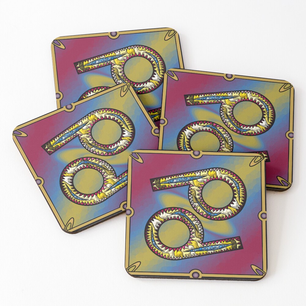 Item preview, Coasters (Set of 4) designed and sold by J-Rage.