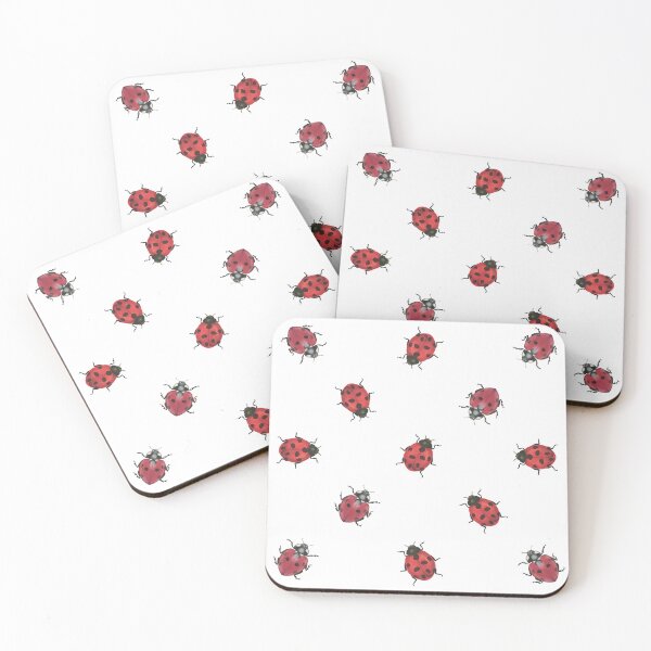 Item preview, Little Ladybugs - Cute Cottagecore Woodland Bugs Pattern designed and sold by SeasonsChange-.