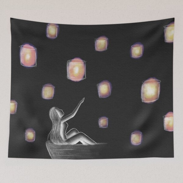 Item preview, Floating Lights designed and sold by emmamayartworks.