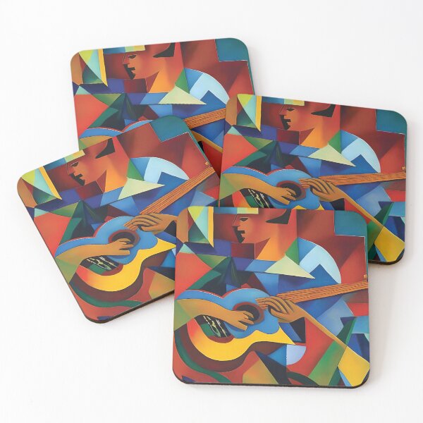 Item preview, Abstract Composition - The Guitar Player designed and sold by Belartee.