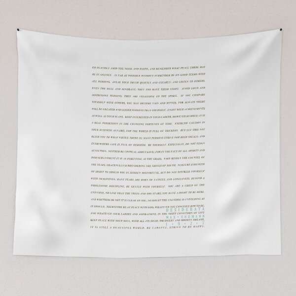 Item preview, Desiderata designed and sold by pishxxposh.