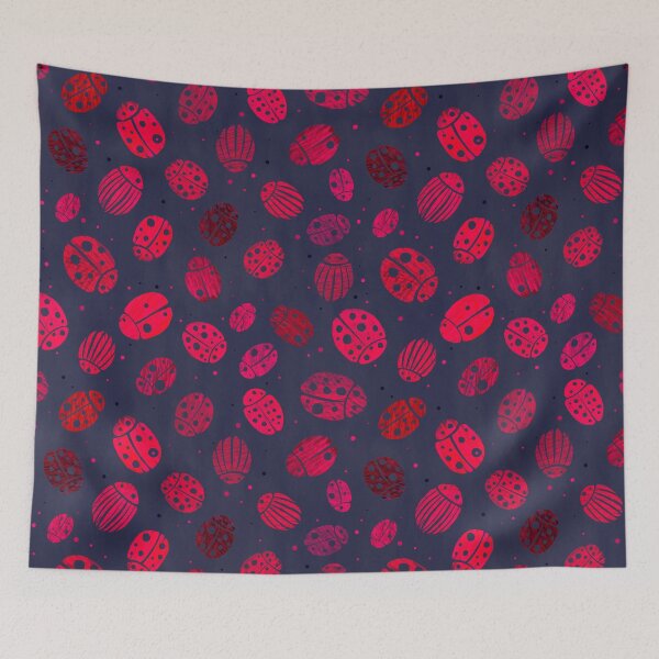 Item preview, Whimsical Friends Red designed and sold by sionia-art.