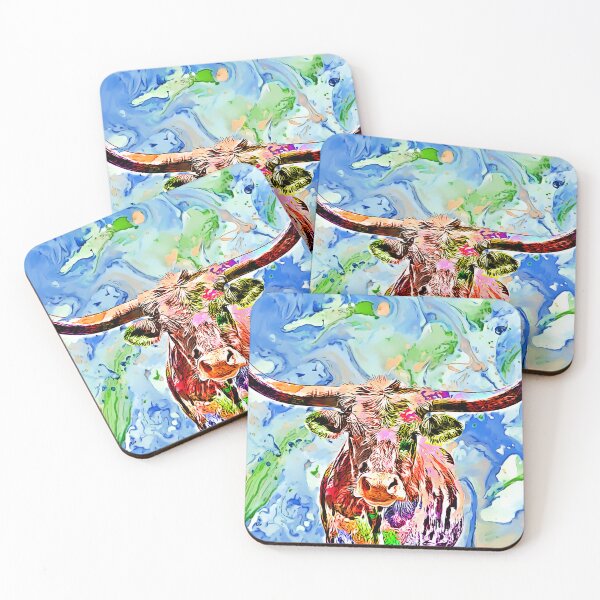 Item preview, Cartoon Longhorn designed and sold by Daniel Janda.