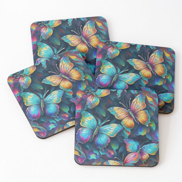 Item preview, "Swirling butterflies in alcohol ink". designed and sold by OasisOfGraphics.