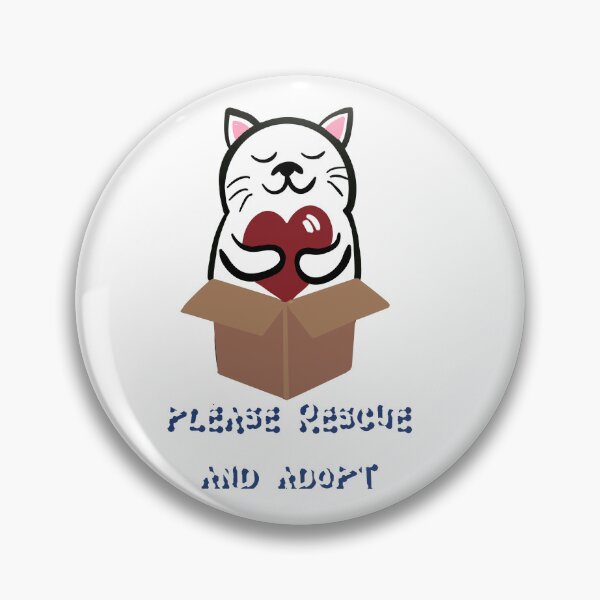 Item preview, Rescue and Adopt Cats designed and sold by Adasha Knight.