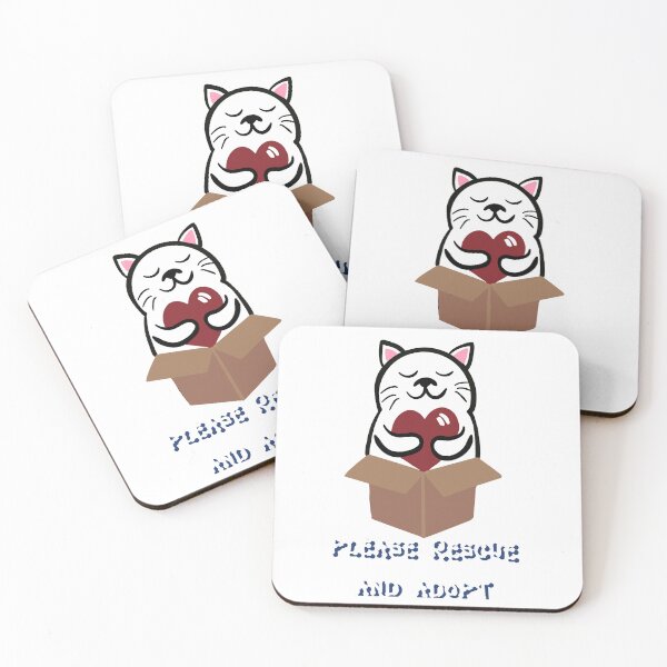 Item preview, Rescue and Adopt Cats designed and sold by Adasha Knight.
