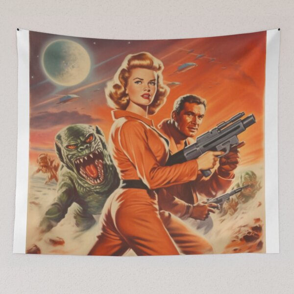 Item preview, Attack of the Martian Werewolves designed and sold by AndSoWeWeep.