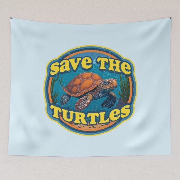 Item preview, Save The Turtles Sea Turtle designed and sold by petestyles.