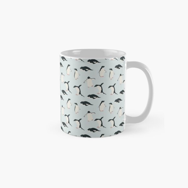 Item preview, Adelie Penguin repeating pattern  designed and sold by Elizabeth Gibbs.