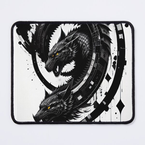 Item preview, Cyberpunk snake tattoo ink drawing #003 designed and sold by E1Dorado.