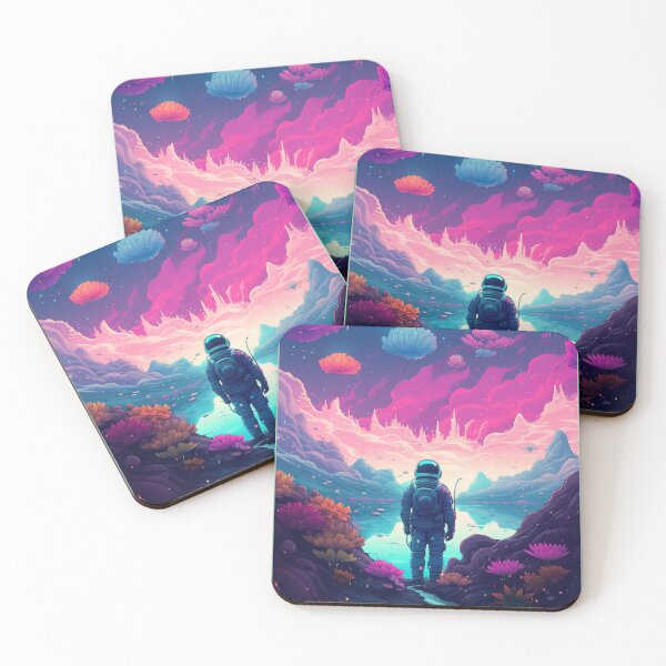 Item preview, Astronaut Aesthetic Art Design | Astronaut Anime SciFi Design | Astronaut Space Art designed and sold by AlNoah.