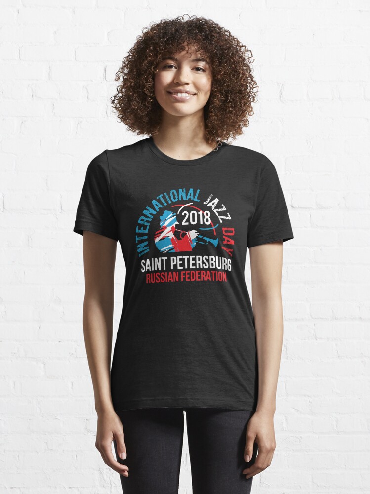 Alternate view of International Jazz Day Russian Federation 2018 Essential T-Shirt