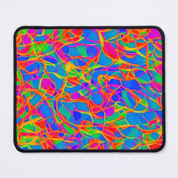 Item preview, Colourful neural web abstraction designed and sold by Oleksandr Ivanochko.