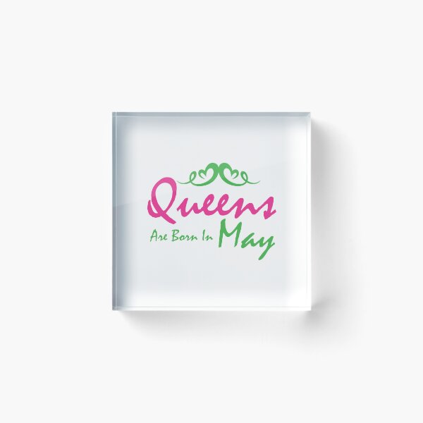 Item preview, QUEENS ARE BORN IN MAY designed and sold by Ultimatedezign.