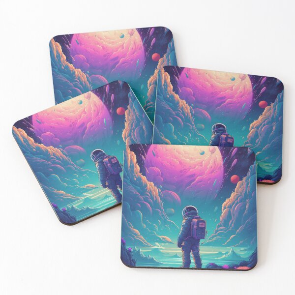 Item preview, Astronaut Aesthetic Art Design | Astronaut Anime SciFi Design | Astronaut Space Art designed and sold by AlNoah.