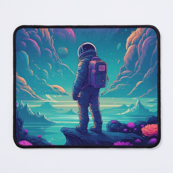 Item preview, Astronaut Aesthetic Art Design | Astronaut Anime SciFi Design | Astronaut Space Art designed and sold by AlNoah.