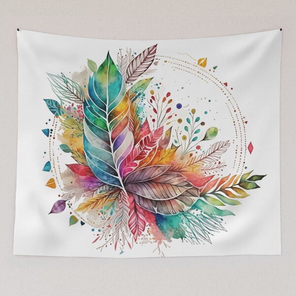 Item preview, Boho floral art, home decor designed and sold by VeronicArt85.