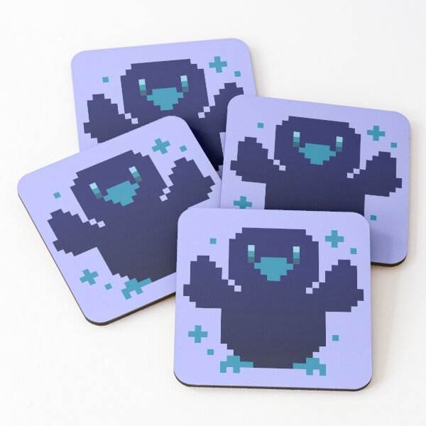 Artikelvorschau, Niedliche Krähen-Pixel-Kunst entworfen und verkauft von Kaiko-Roku.