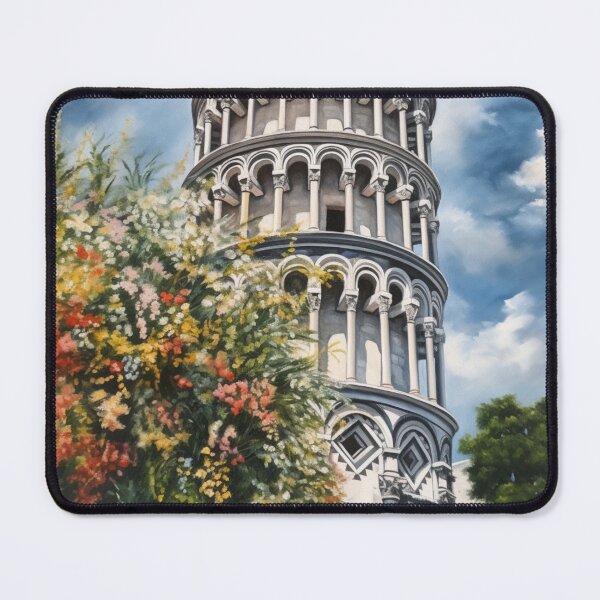 Item preview, Pisa Perfection: Basking in the Splendor of Italy's Leaning Tower in Oil designed and sold by VMPrinting.