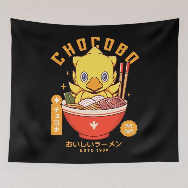 Item preview, Chocobo Delicious Ramen designed and sold by AlundrART.