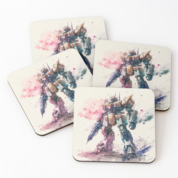 Item preview, Meccha Robot Watercolor Sketch  designed and sold by Drahcnayel.