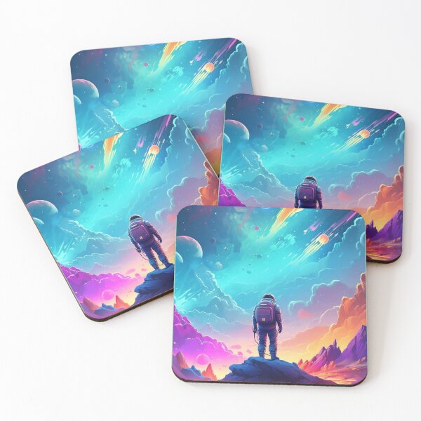 Item preview, Astronaut Aesthetic Art Design | Astronaut Anime SciFi Design | Astronaut Space Art designed and sold by AlNoah.