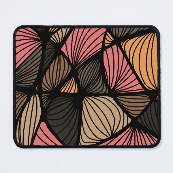 Item preview, Organic Shapes Earth Fire Abstract designed and sold by Une Affaire de Filles.