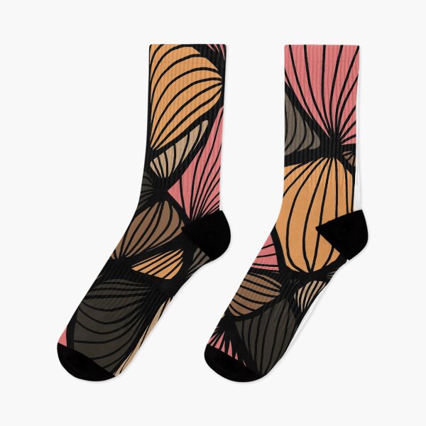 Item preview, Organic Shapes Earth Fire Abstract designed and sold by Une Affaire de Filles.