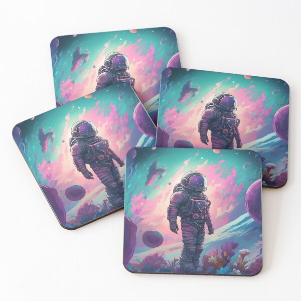 Item preview, Astronaut Aesthetic Art Design | Astronaut Anime SciFi Design | Astronaut Space Art designed and sold by AlNoah.