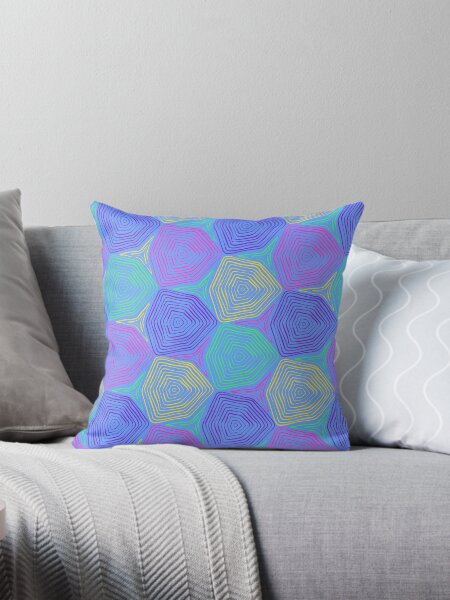 Artikel-Vorschau von Schildkröten Bienenwaben Muster Neon Leuchtend, designt und verkauft von sionia-art.