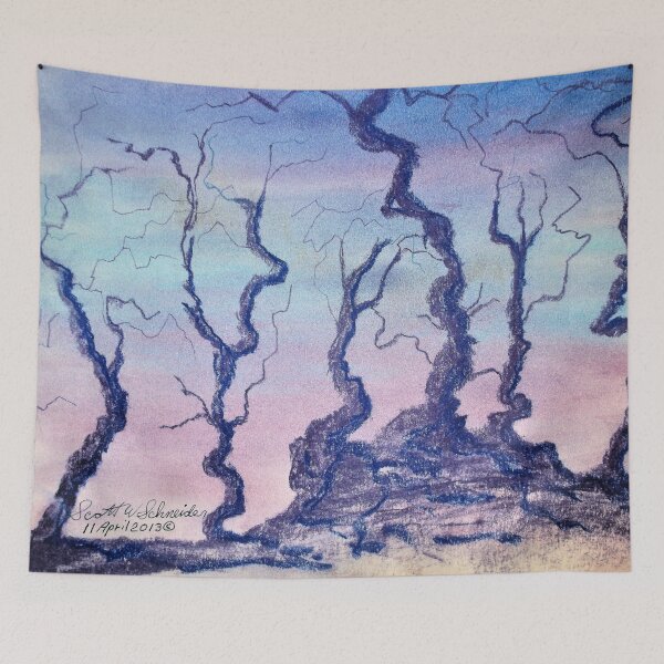 Item preview, Mysterious Purple Forest designed and sold by Scott and Mary Schneider art_photography.