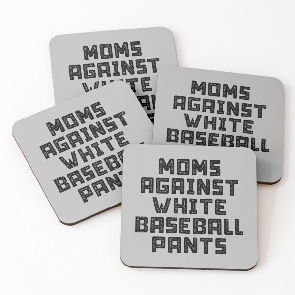 Item preview, Moms Against White Baseball Pants, Funny Gift Sports Mom designed and sold by abdelhak2005.