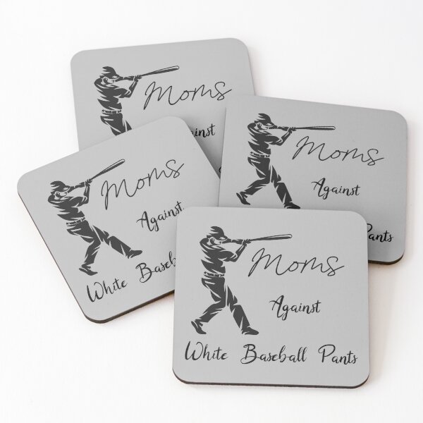 Item preview, Moms Against White Baseball Pants, Funny Gift Sports Mom designed and sold by abdelhak2005.