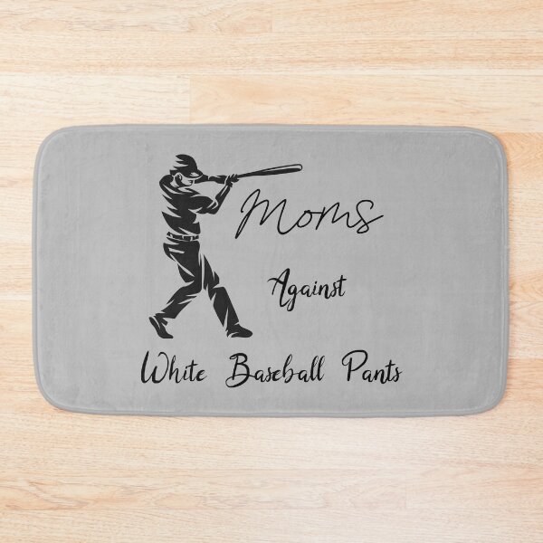 Item preview, Moms Against White Baseball Pants, Funny Gift Sports Mom designed and sold by abdelhak2005.