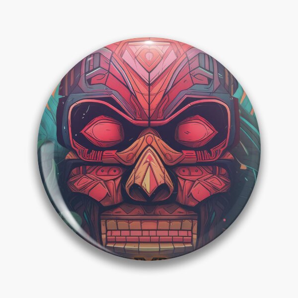 Item preview, Polynesian Tiki Masks 3 of 28 designed and sold by Jenson Major.