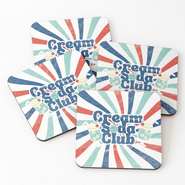 Item preview, Japanese Cream Soda Club Retro Worn Out Look designed and sold by NozDesignStudio.