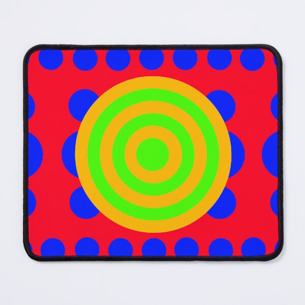 Item preview, Gold Circles on Dots  designed and sold by GEOMETRIC ART   .