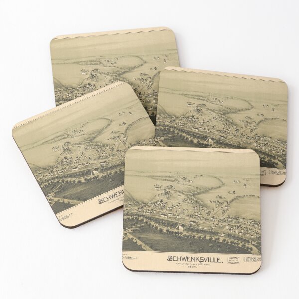 Item preview, Schwenksville, Pennsylvania (1894) designed and sold by allhistory.