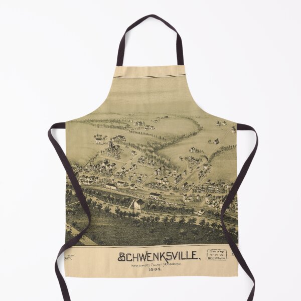 Item preview, Schwenksville, Pennsylvania (1894) designed and sold by allhistory.