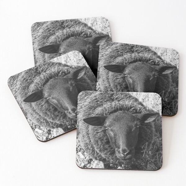 Item preview, Curious Sheep, Black and White designed and sold by Imladris01.