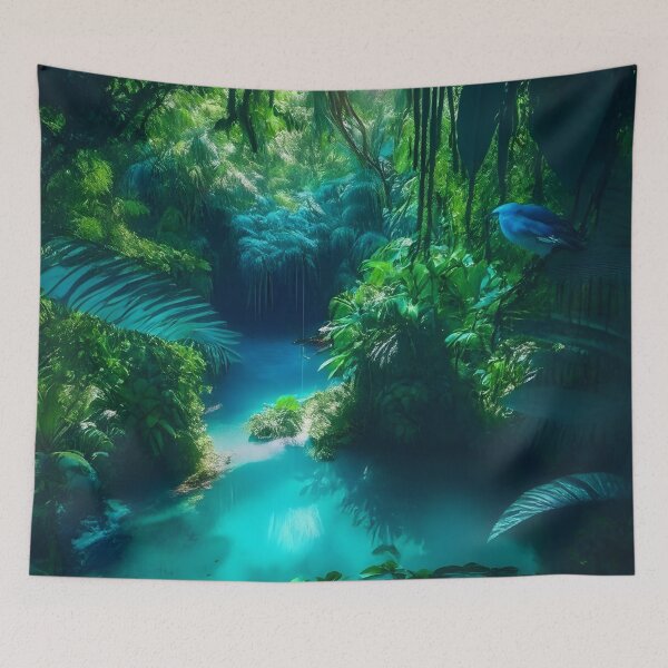 Item preview, Tropical Oasis Digital art designed and sold by N1chePrints.