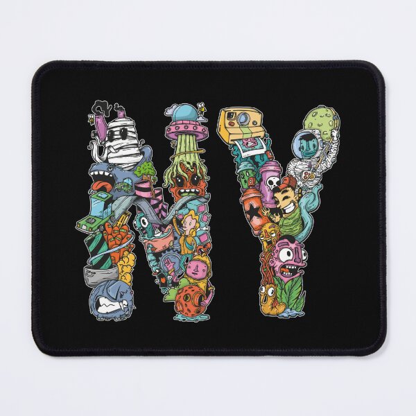 Item preview, NY letters color designed and sold by manuvila.