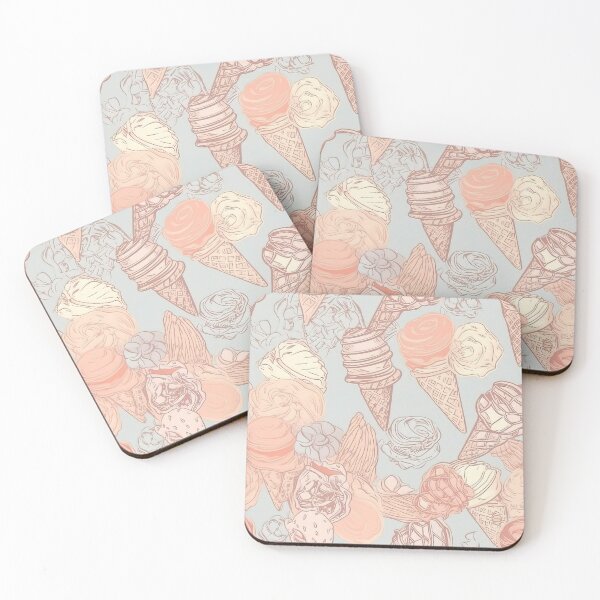 Item preview, Ice cream in pastel color cute for baby room baby design boy and girl designed and sold by Dreamakerstudio.