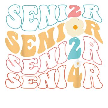 Senior 2024. Class of 2024. Seniors Graduation 24 Gifts | Sticker