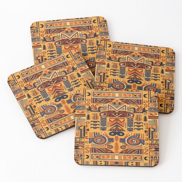 Item preview, A colorful design reminiscent of Aztec patterns designed and sold by ColorDesign38.